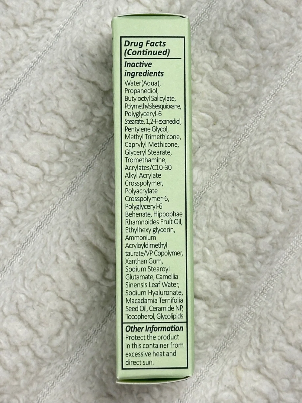 Beauty of Joseon GreenTea Moisturizer Sunscreen